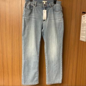 NWT Eileen Fisher High Waist Boot Cut Jeans